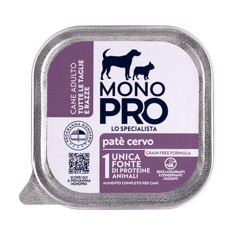 Monopro Dog Adult All breeds Patè Cervo 150 gr 000126856