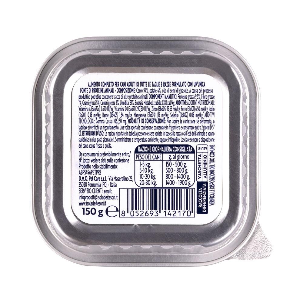 Monopro Dog Adult All breeds Patè Cervo 150 gr 000126856 Qualità Garantita