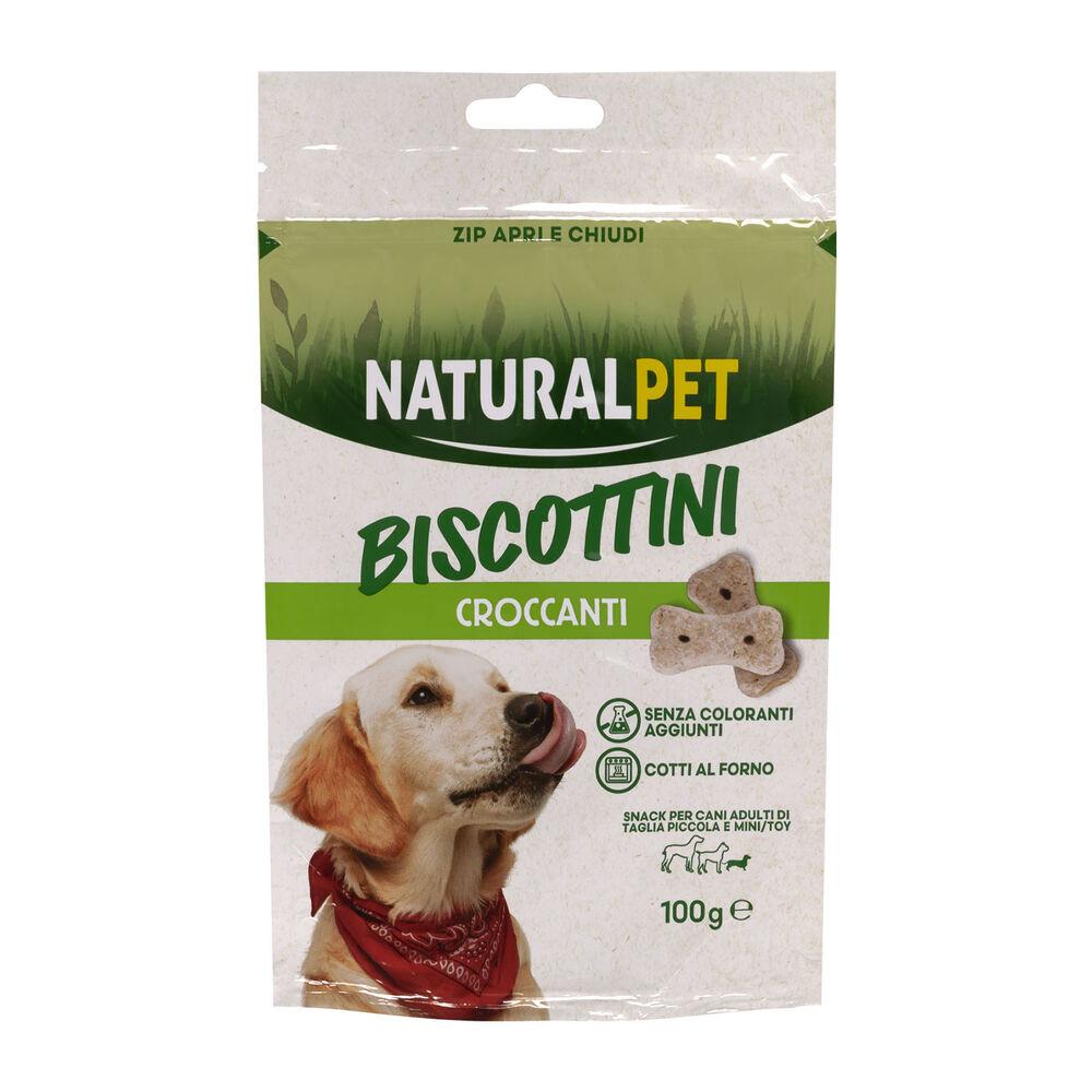 Naturalpet Dog Adult Mini Snack Biscotti Croccanti 100gr 000138819