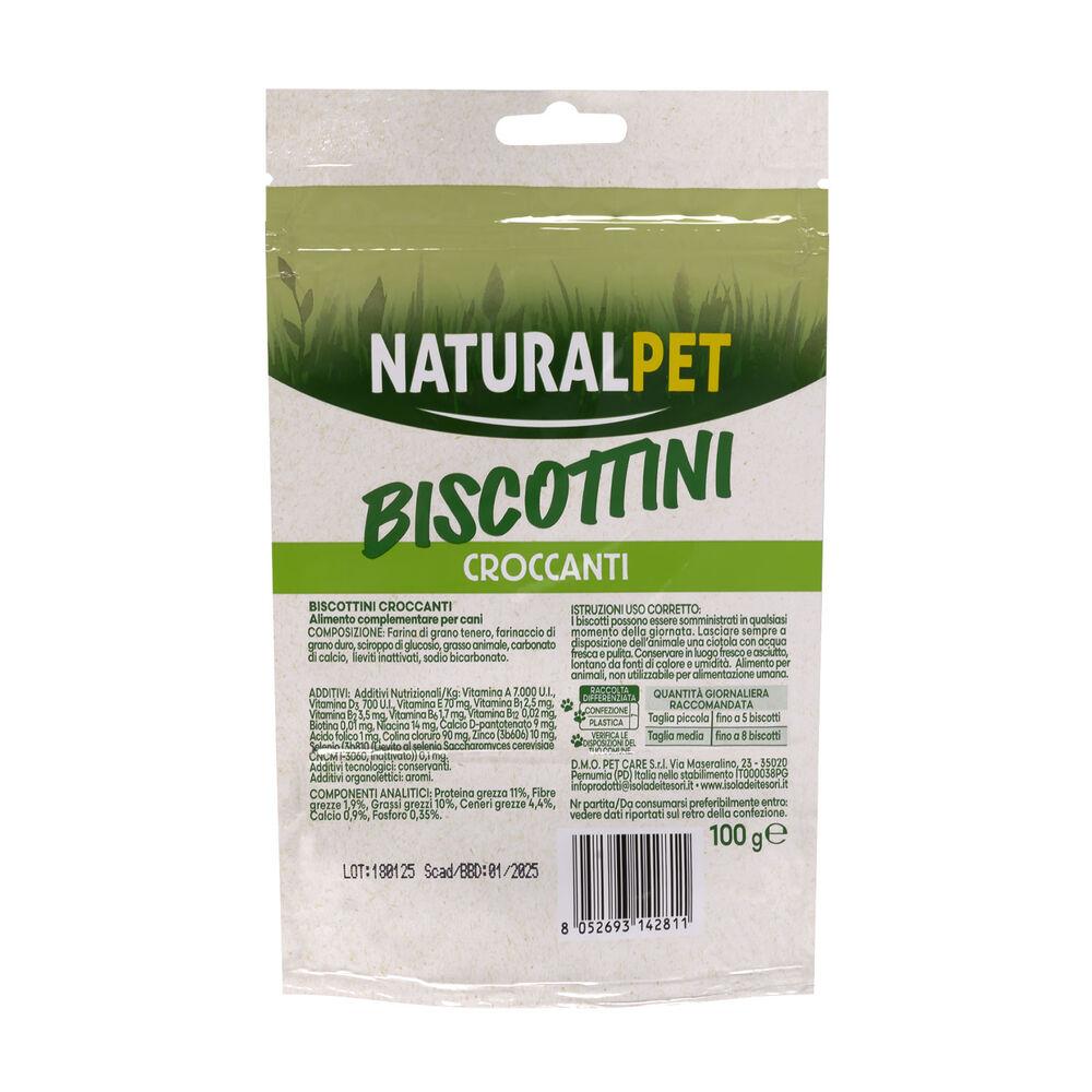Naturalpet Dog Adult Mini Snack Biscotti Croccanti 100gr 000138819 2025