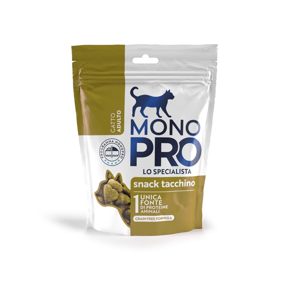 Monopro Cat Adult Snack Tacchino 50gr 000150174