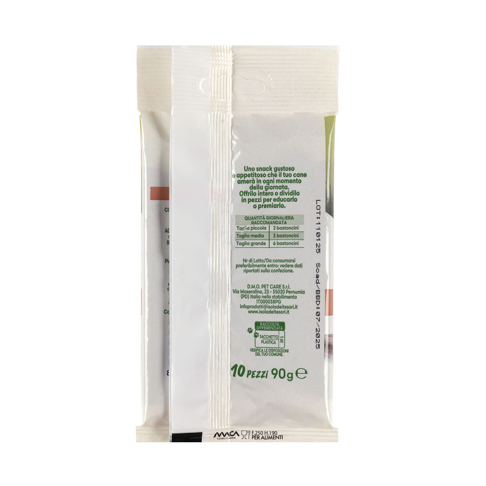 Naturalpet Snack Bastoncini ricchi in Salmone 10pz 90gr 000138816 In Vendita