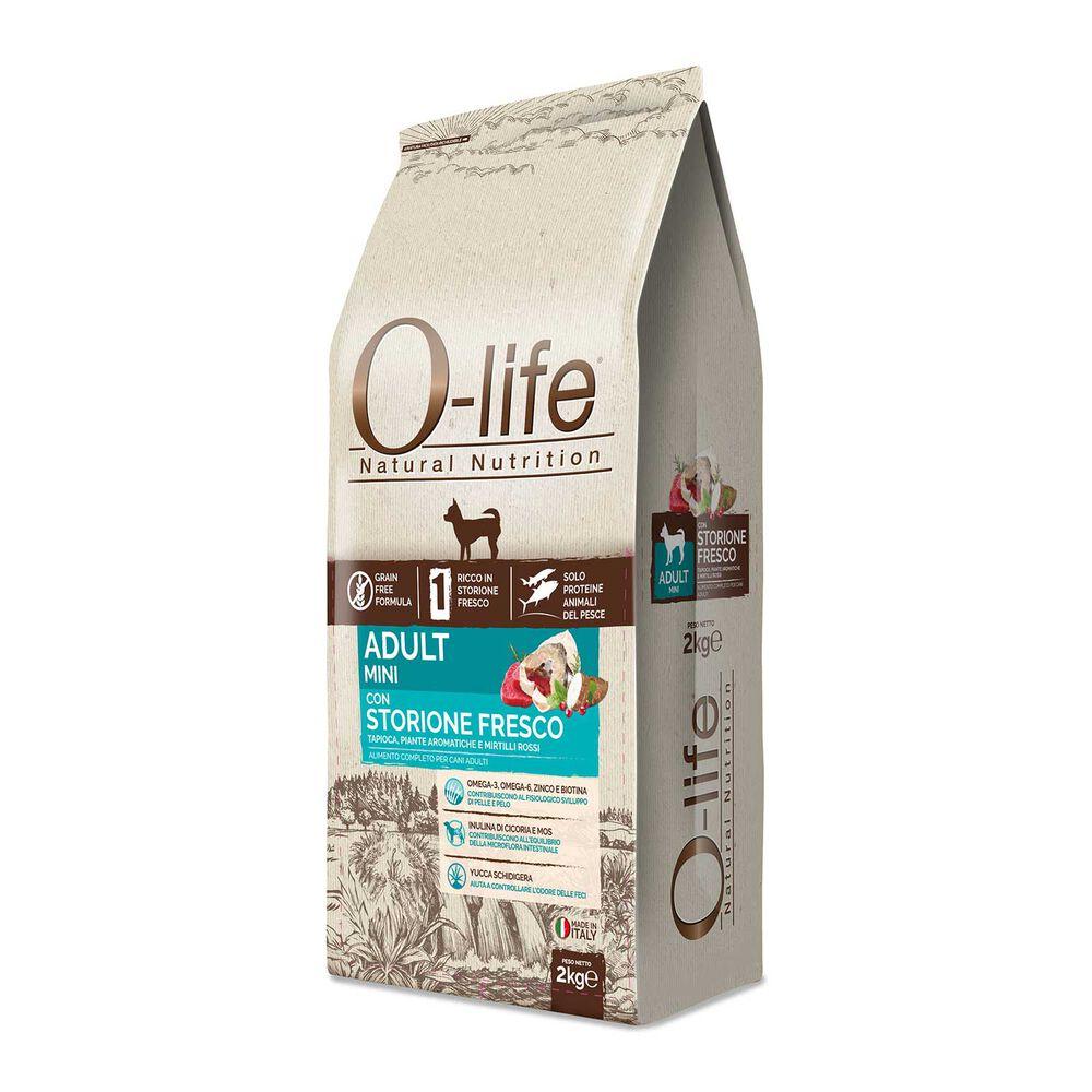O-life Dog Adult Mini con Storione Fresco 2 kg 000125369