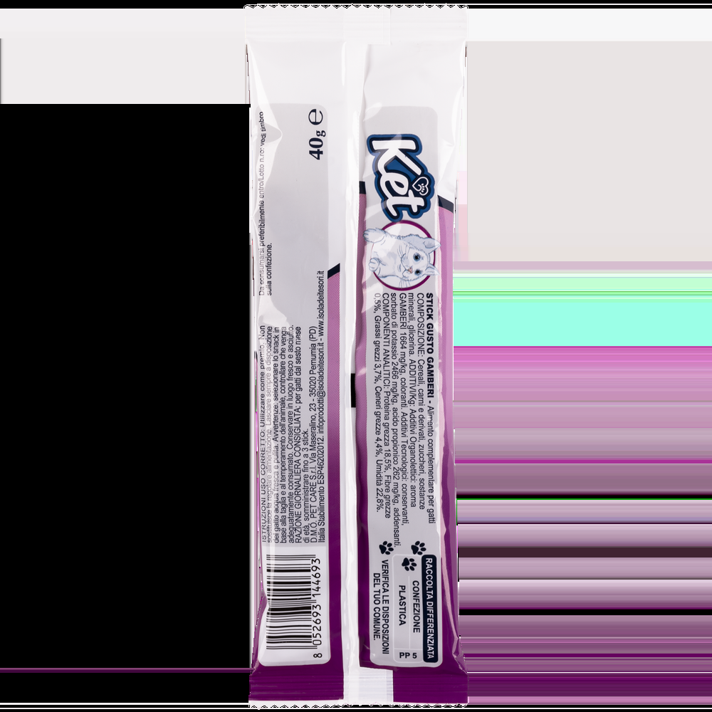 Ket Snack Stick Gamberi 40gr 000150171 2025