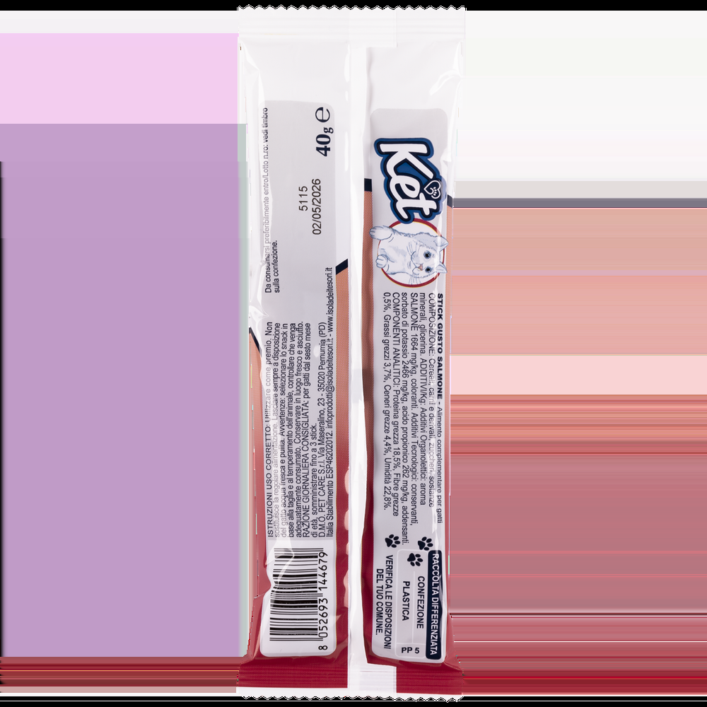 Ket Snack Stick Salmone 40gr 000150169 Nuovo