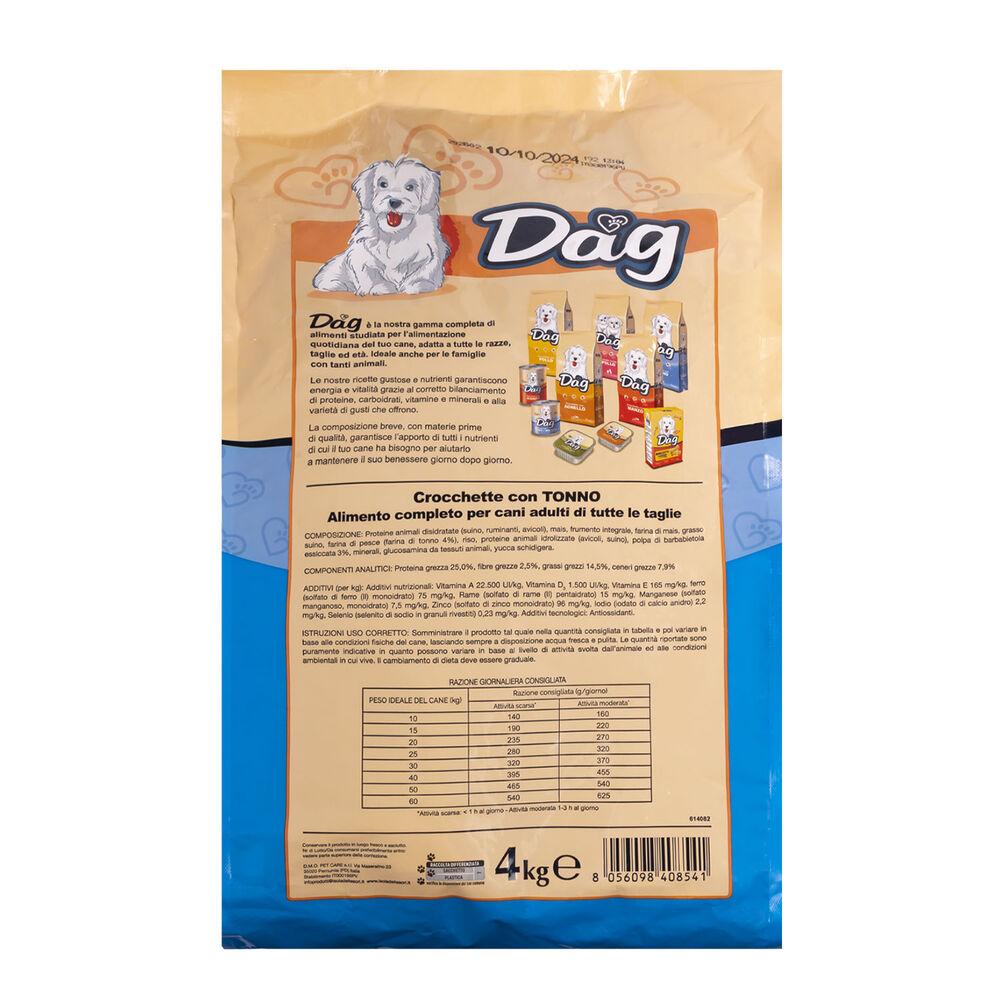 Dag Dog Adult All Breeds con Tonno 4 kg 000125685 Qualità