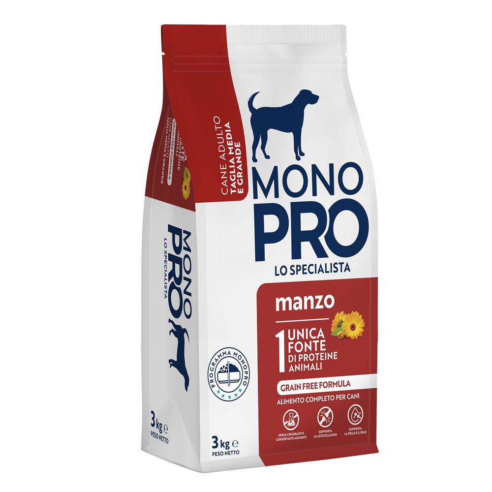 Monopro Dog Adult Medium&Maxi Manzo 3 kg 000125665