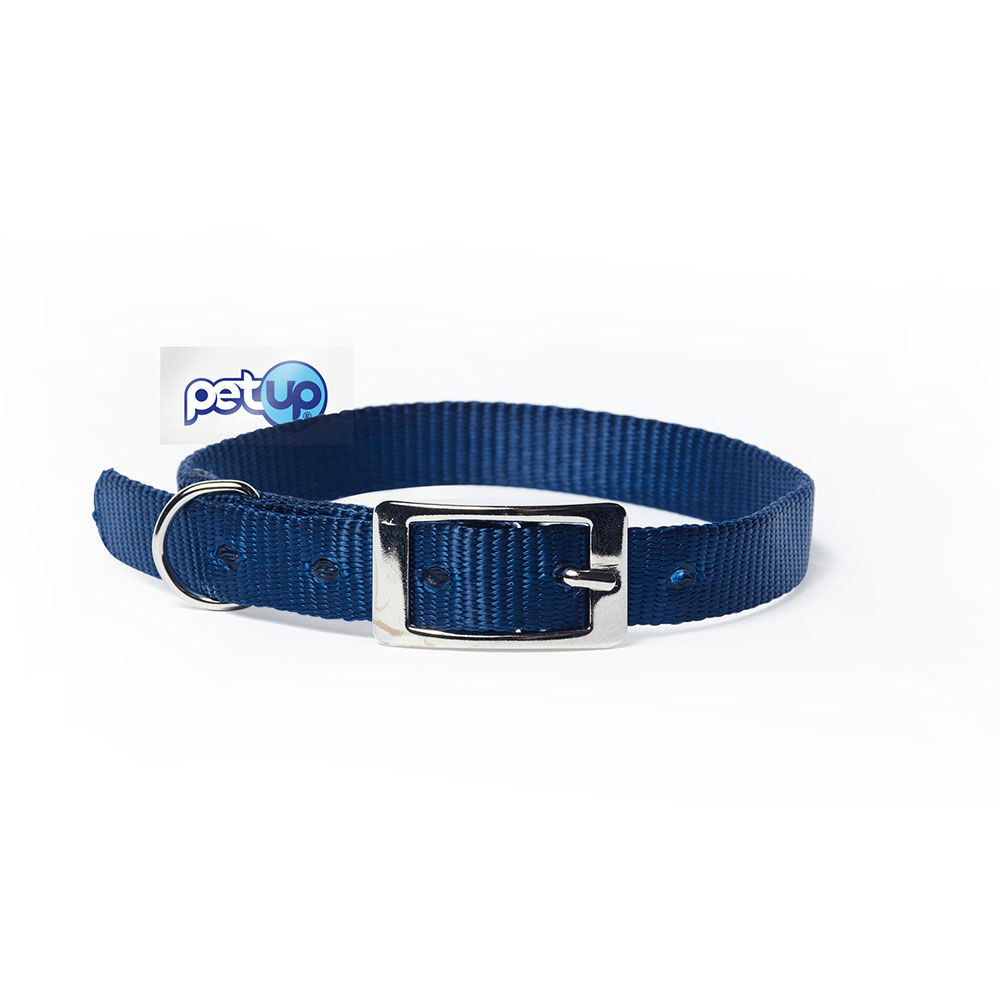Petup Collare nylon 15 x 450 mm blu 000152646