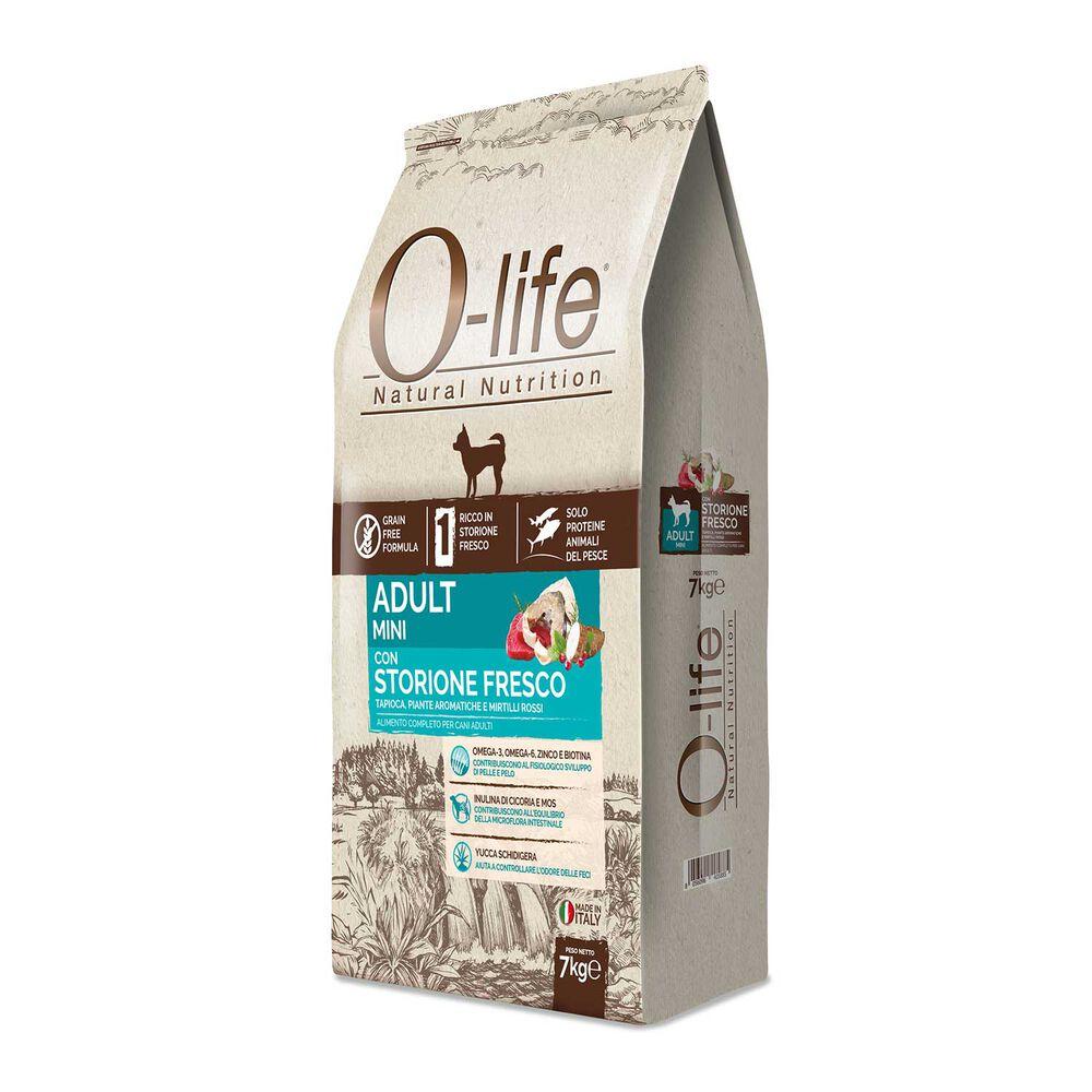 O-life Dog Adult Mini con Storione 7 kg 000125370