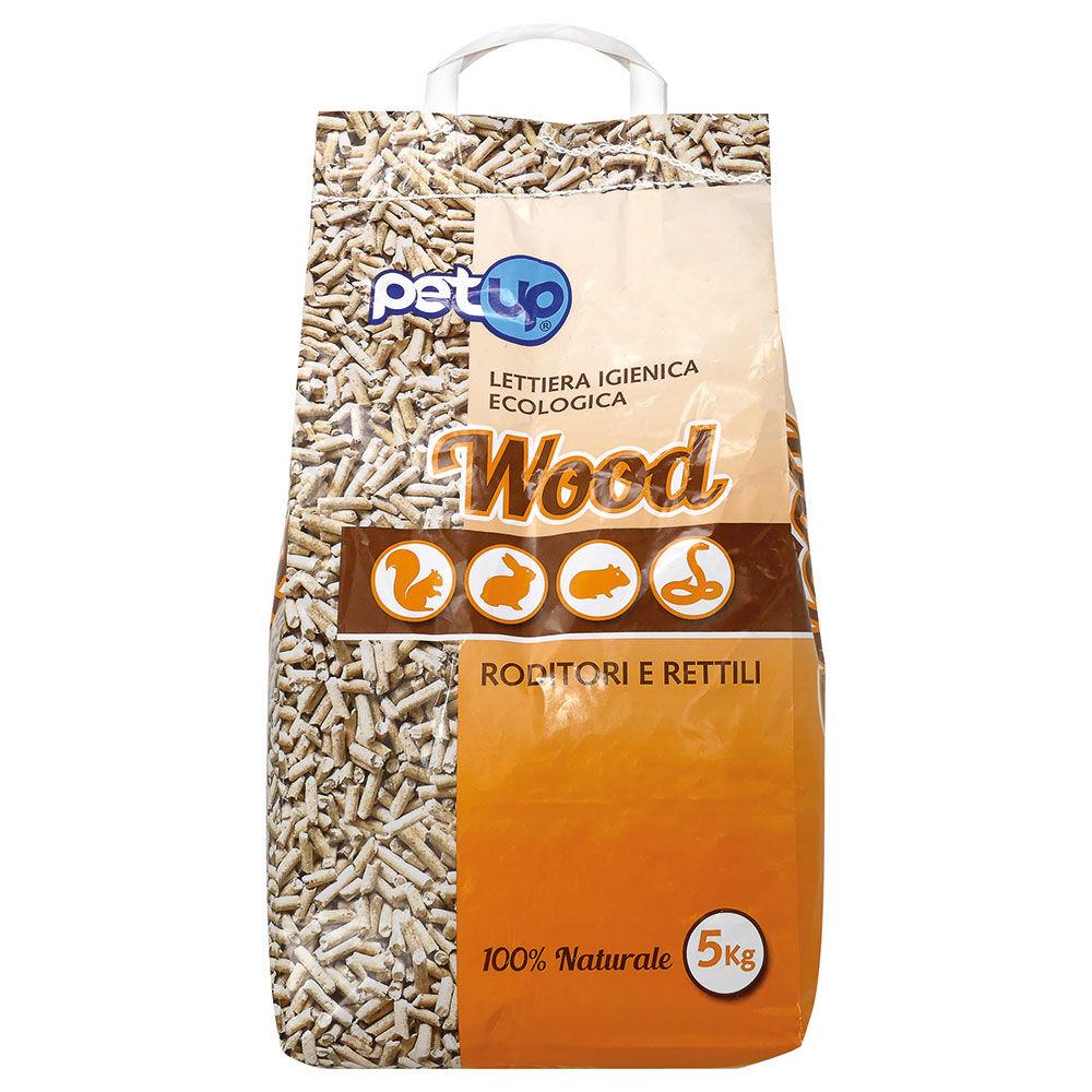 Petup Wood Lettiera igienica ecologica 5kg 000181142 Offerte