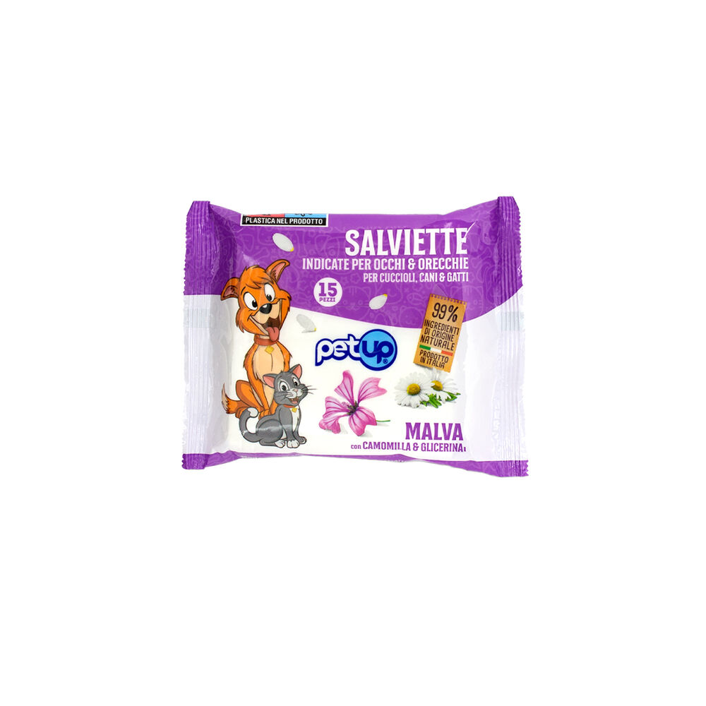 Petup Salviette per occhi e orecchie 15 pz 000181273