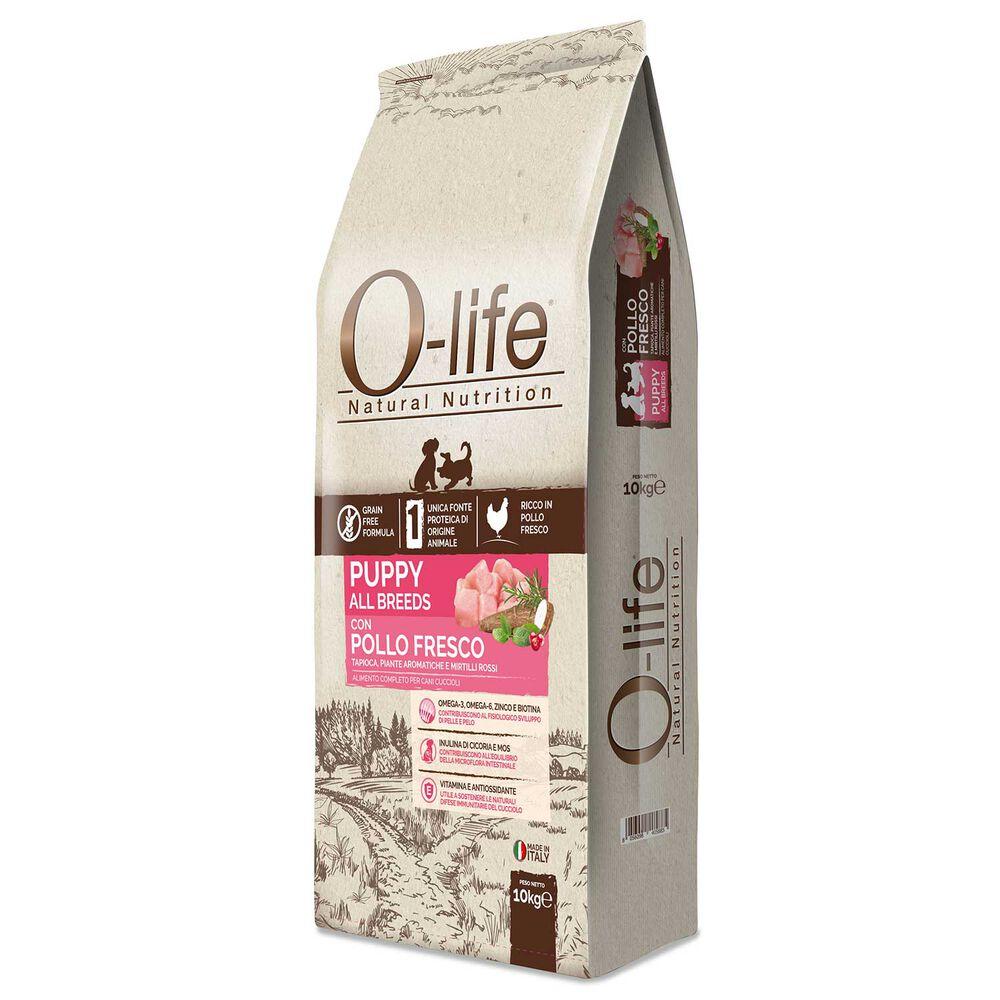 O-life Dog Puppy All Breeds con Pollo Fresco 10 kg 000125521