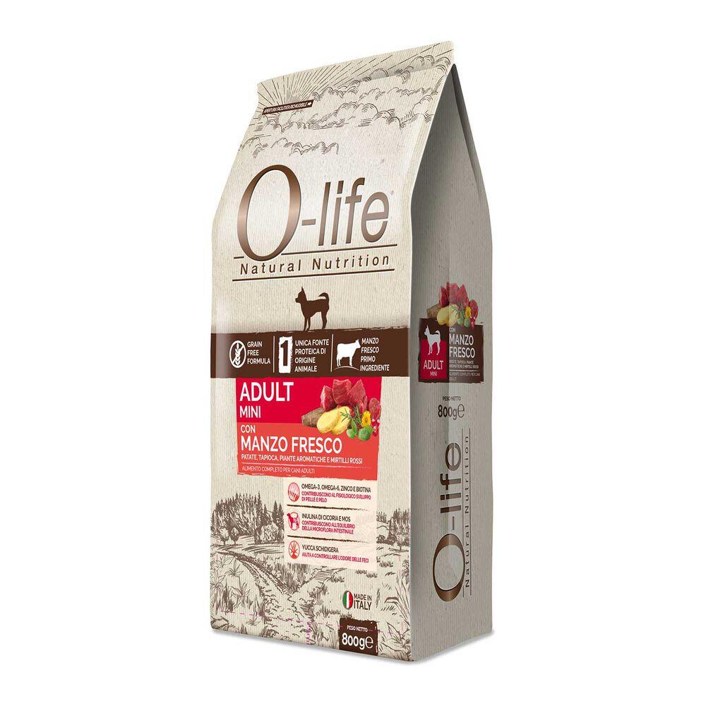 O-life Dog Adult Mini con Manzo Fresco 800 gr 000125495