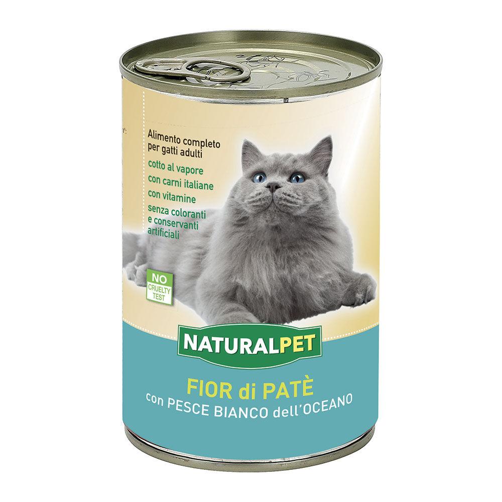 Naturalpet Cat Adult Paté Pesce Bianco dell'Oceano 400 gr 000504500
