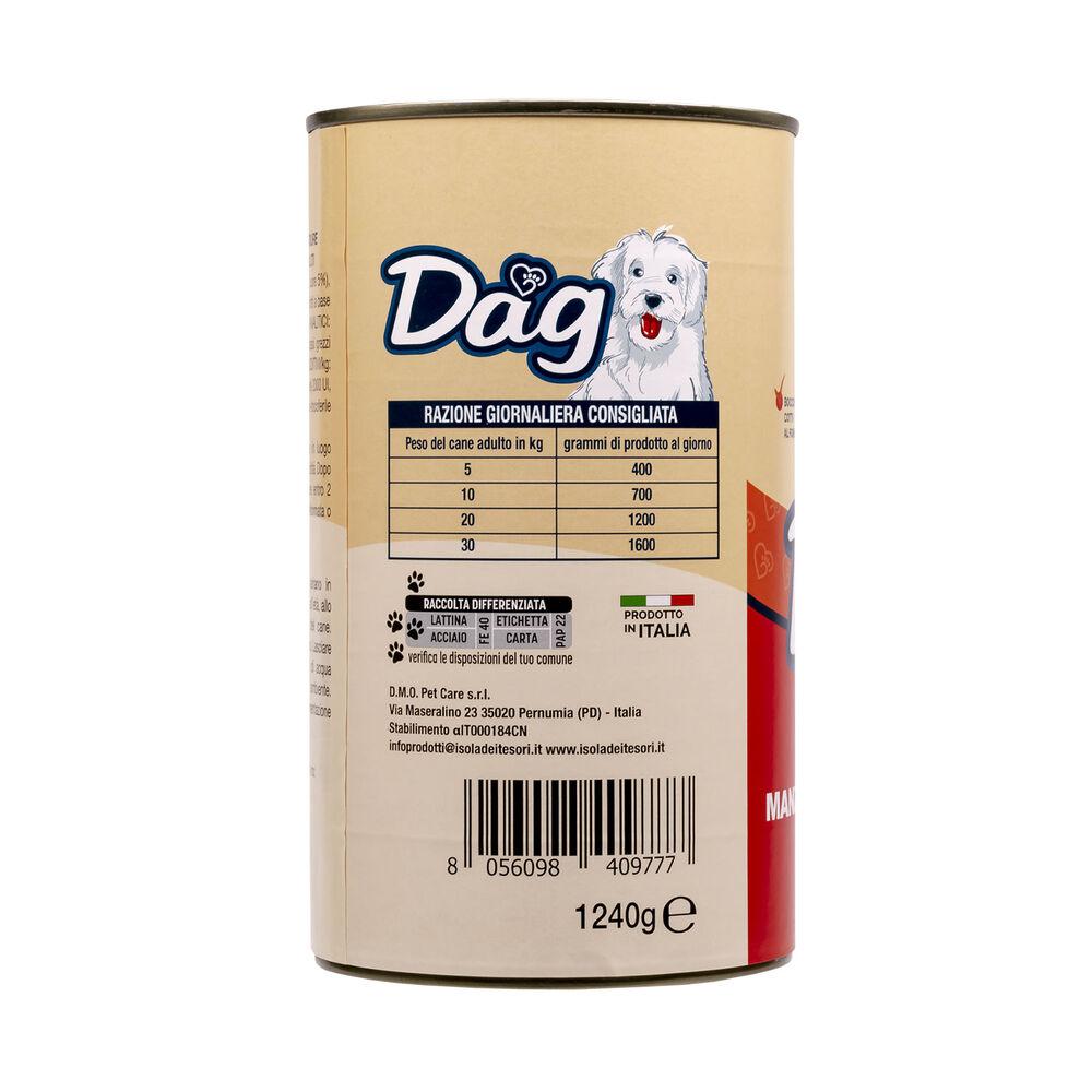 Dag Dog Adult All Breeds Manzo cuore e verdure 1240 gr 000126790 Pezzi Unici
