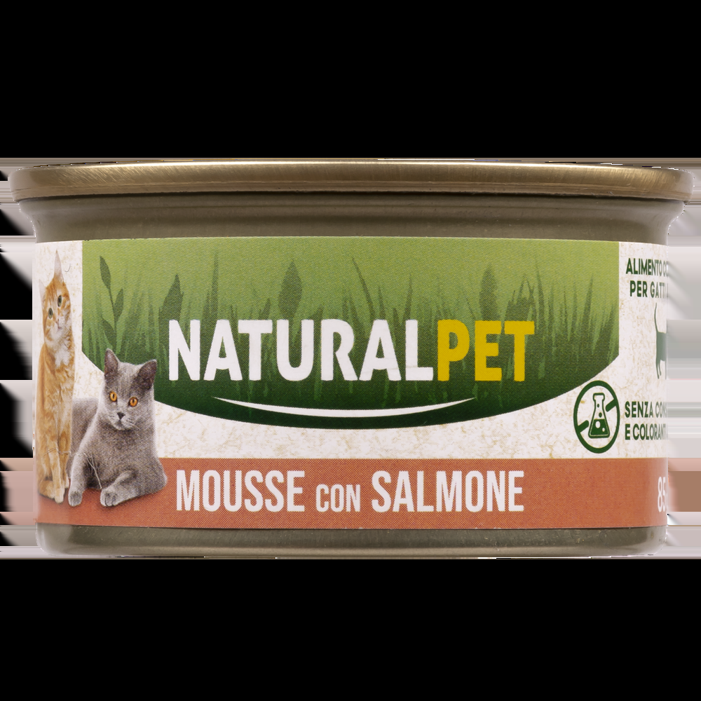 Naturalpet Cat Adult Mousse con Salmone 85 gr 000142779