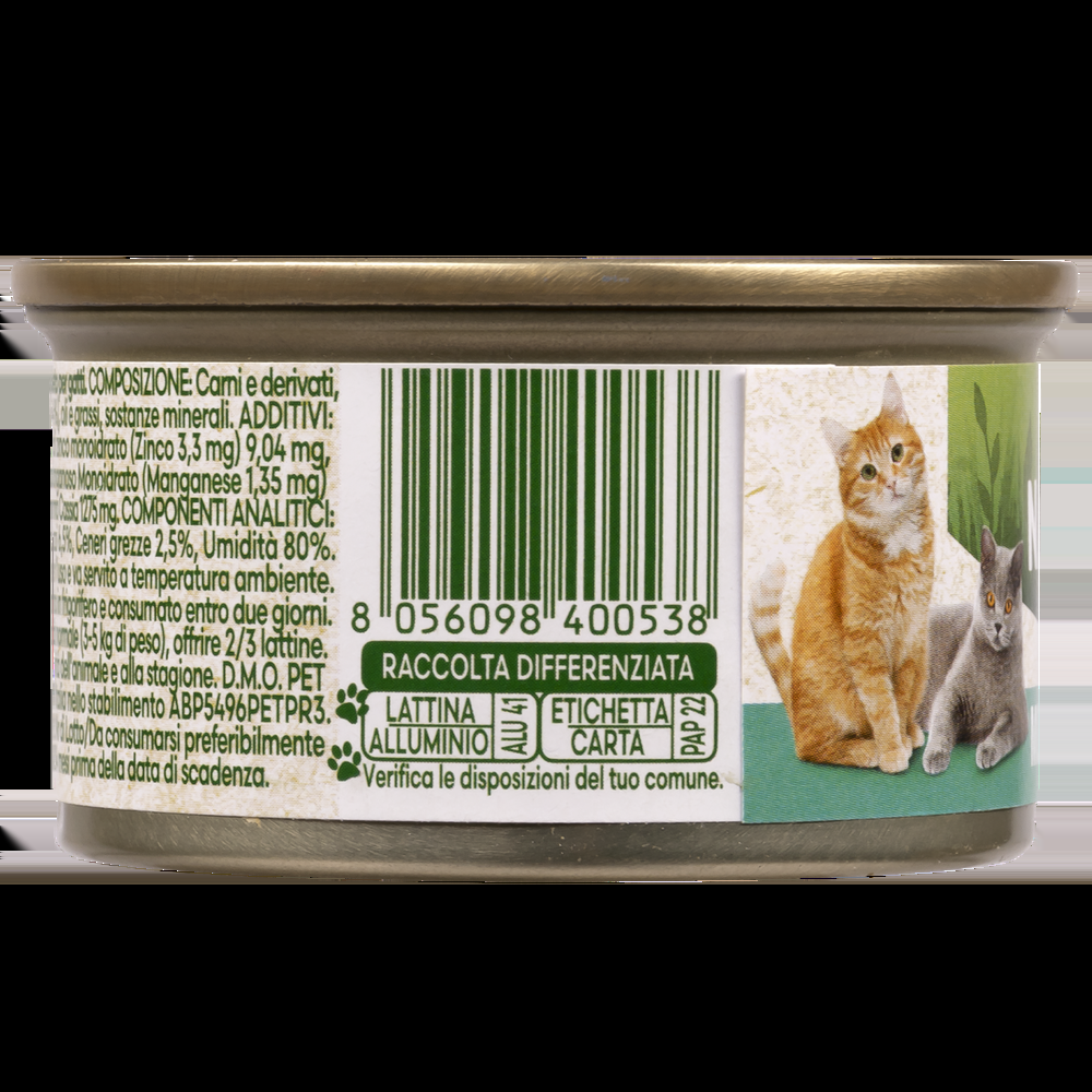 Naturalpet Cat Adult Mousse con Tonno e Merluzzo 85 gr 000142780 Negozi Online