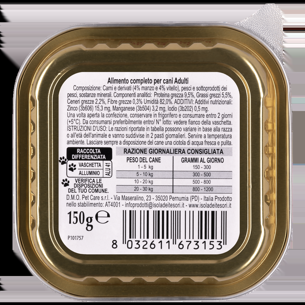 Naturalpet Dog Adulto Paté con Manzo e Vitello 150 gr 000504533 Fino Al -60%