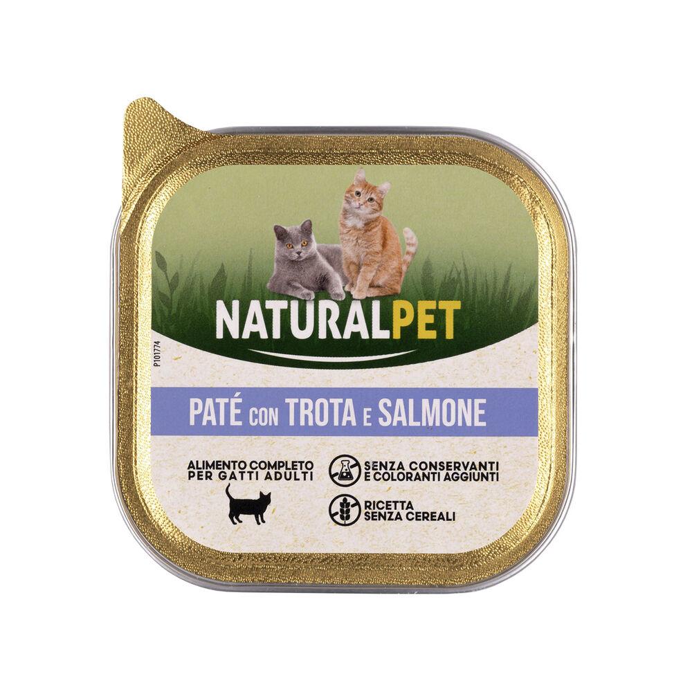 Naturalpet Cat Adult Paté con Trota e Salmone 100 gr 000504504 Shopping Online
