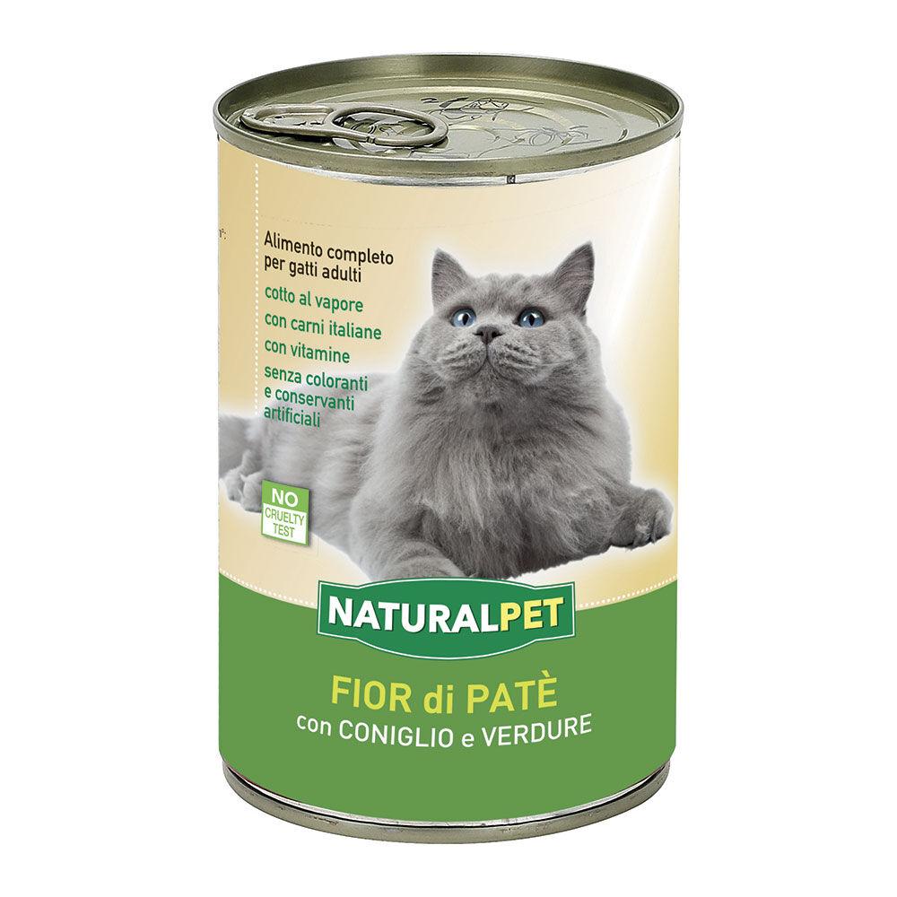 Naturalpet Cat Adult Paté Coniglio e Verdure 400 gr 000504498 Convenienza