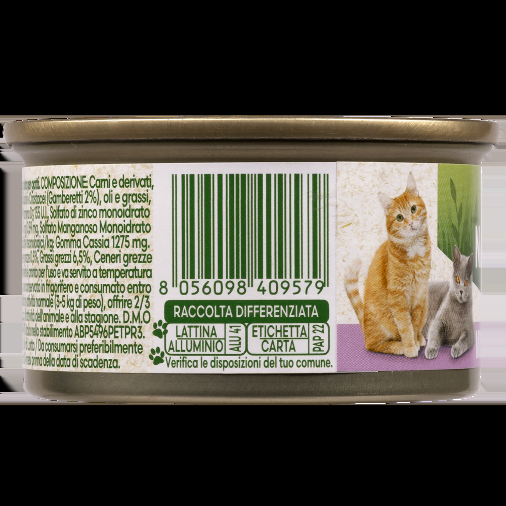 Naturalpet Cat Adult Mousse con Tonno e gamberetti 85 gr 000143682 Hotsell