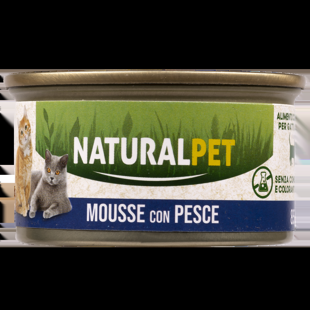 Naturalpet Cat Adult Mousse con Pesce 85 gr 000142367