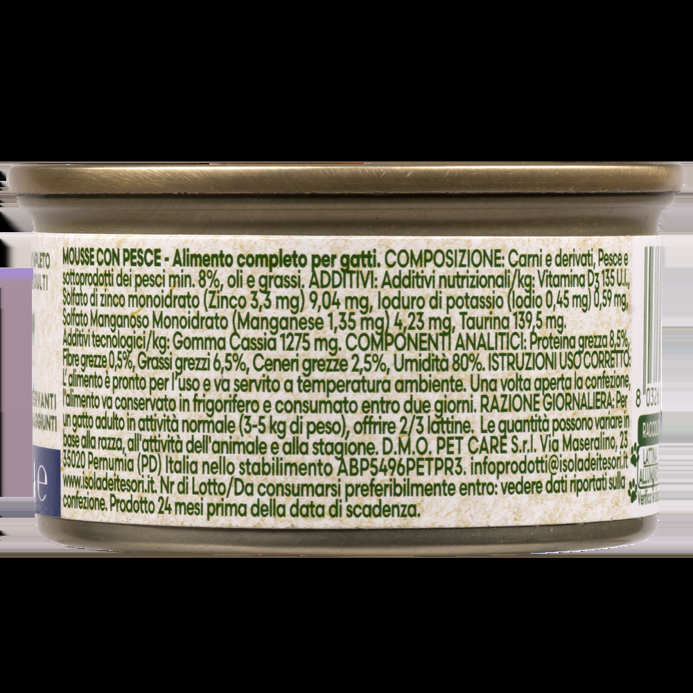 Naturalpet Cat Adult Mousse con Pesce 85 gr 000142367 Negozio online di fabbrica
