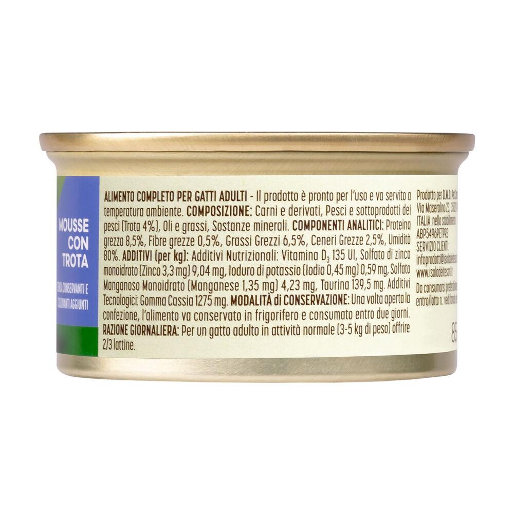 Naturalpet Equilibrio Quotidiano Cat Adult Mousse con Trota 85 gr 000143678 Prezzo di fabbrica