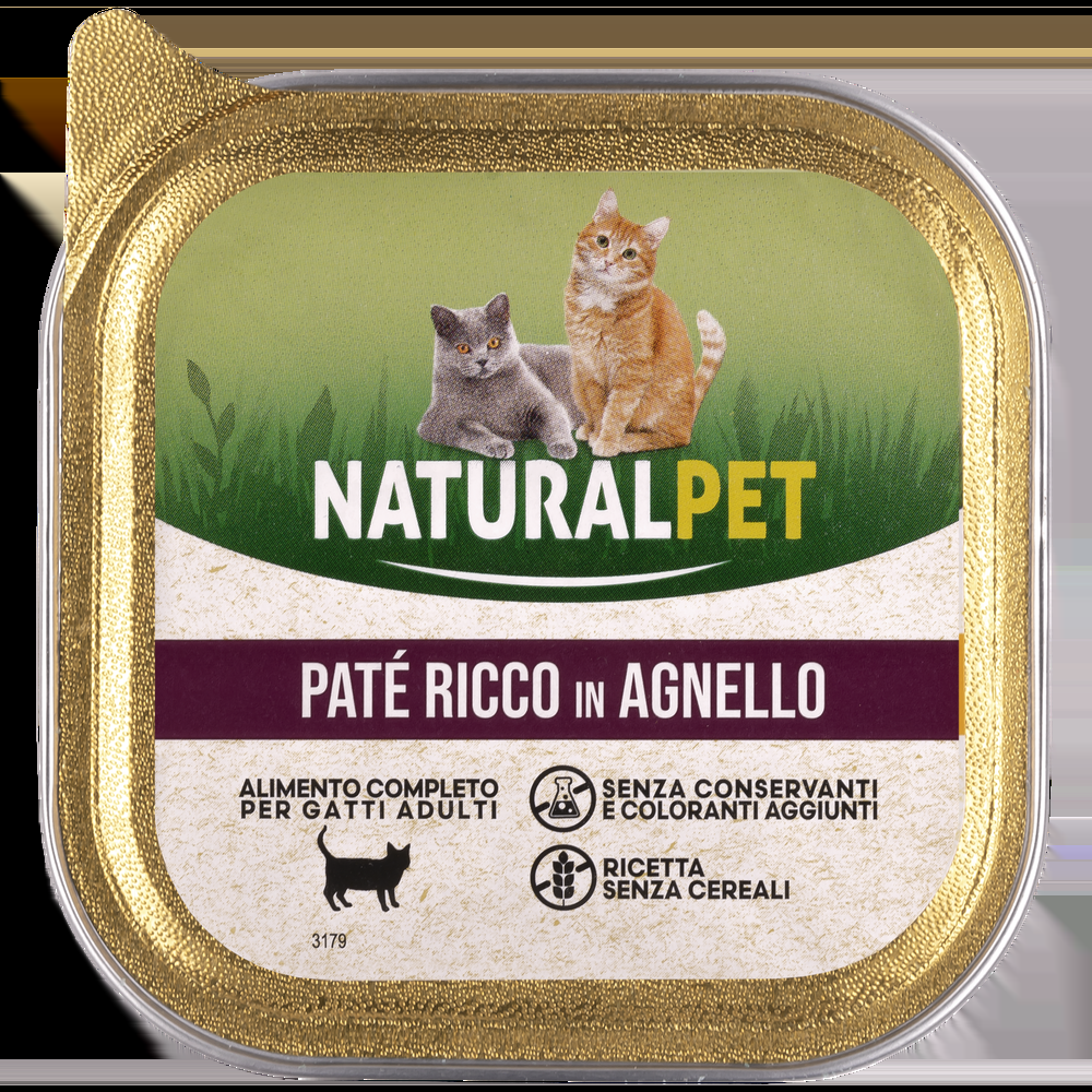 Nauralpet Cat Paté ricco in Agnello 100 gr 000143772