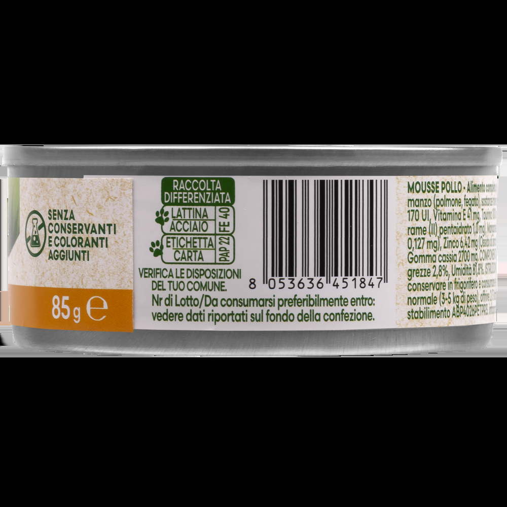 Naturalpet Cat Sterilised Mousse al pollo 85gr 000143901 Offerta esclusiva