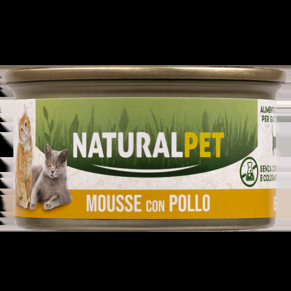 Naturalpet Cat Adult Mousse con Pollo 85 gr 000142371