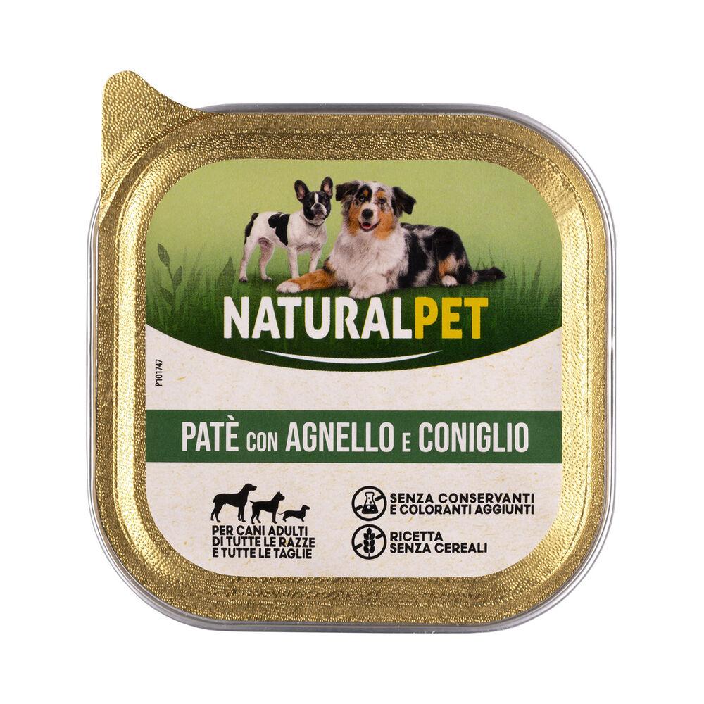 Naturalpet Dog Adulto Paté con Agnello e Coniglio 150 gr 000504530