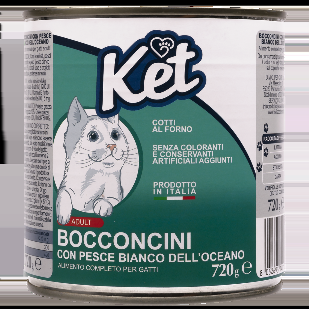 Ket Cat Adult All breeds Bocconcini Pesce dell'Oceano 720 gr 000143644