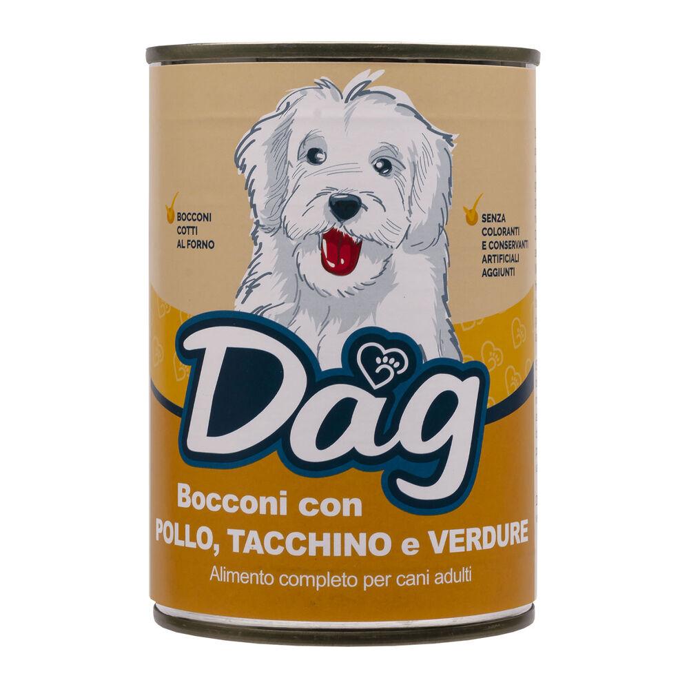 Dag Dog Adult All Breeds Pollo tacchino e verdure 415 gr 000126787