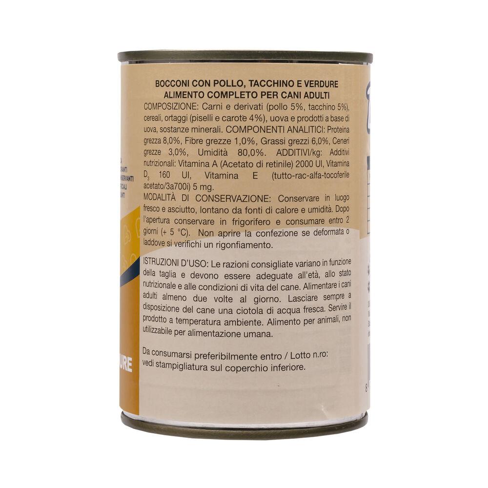 Dag Dog Adult All Breeds Pollo tacchino e verdure 415 gr 000126787 Vendita calda
