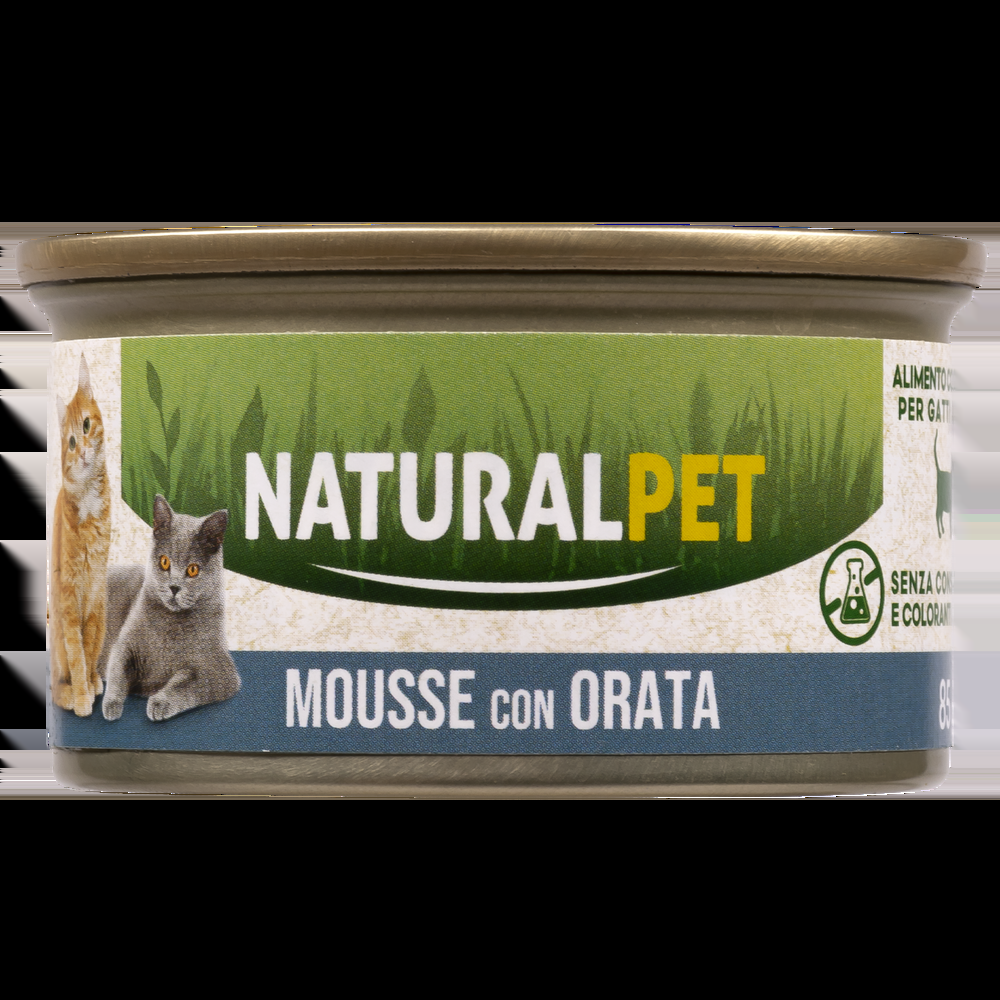 Naturalpet Cat Adult Mousse con Orata 85 gr 000143680 Offerta migliore