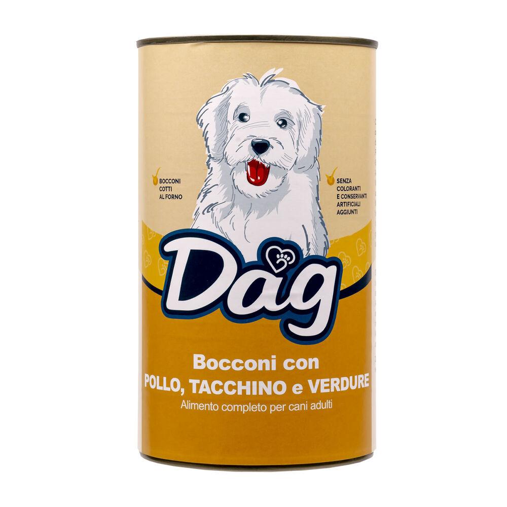 Dag Dog Adult All Breeds Pollo tacchino e verdure 1240 gr 000126791
