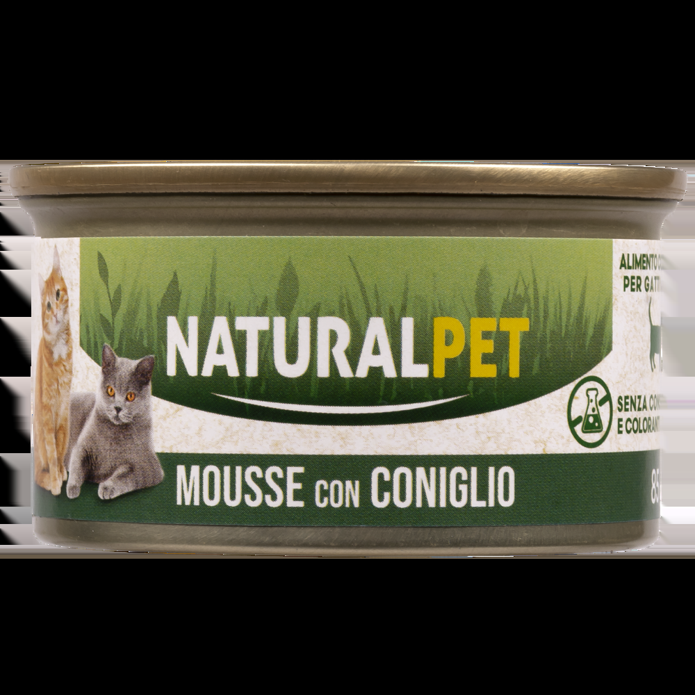 Naturalpet Cat Adult Mousse con Coniglio 85 gr 000142370