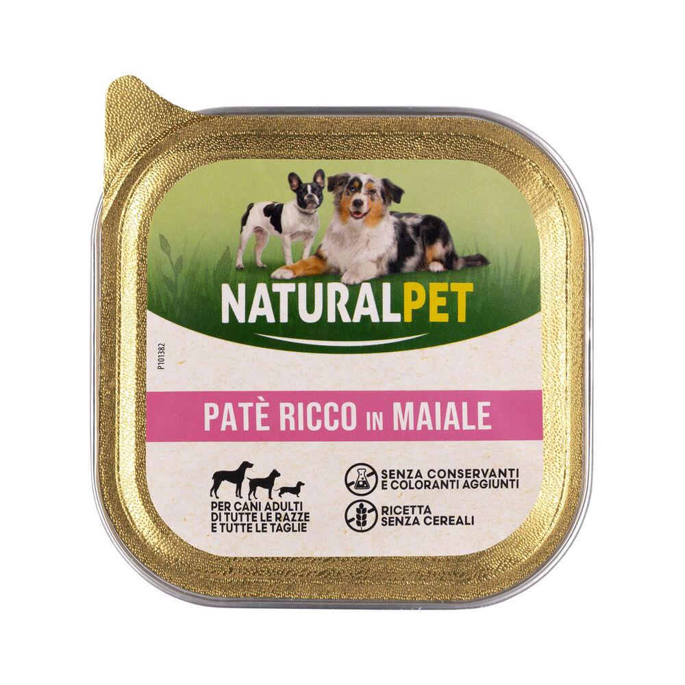 Naturalpet Dog Adult Patè ricco in Maiale 150 gr 000126874