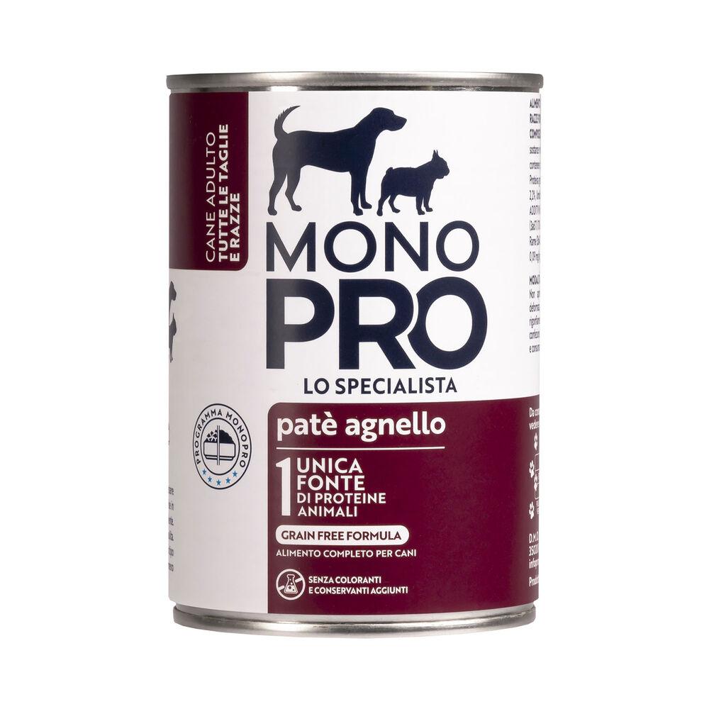 Monopro Dog Adult All Breeds Patè Agnello 400 gr 000126817