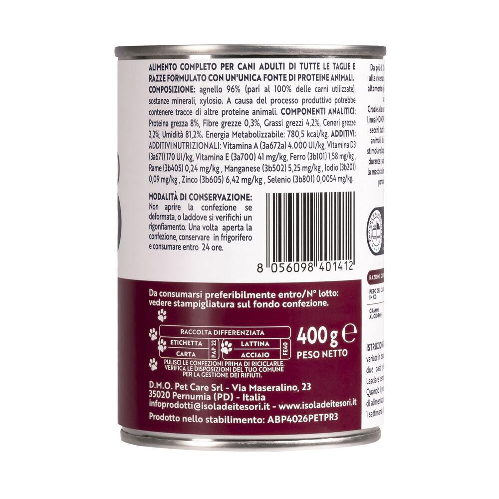 Monopro Dog Adult All Breeds Patè Agnello 400 gr 000126817 Ultimi tre giorni