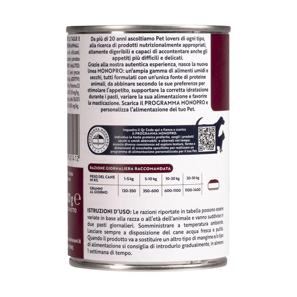 Monopro Dog Adult All Breeds Patè Agnello 400 gr 000126817 Ultimi tre giorni