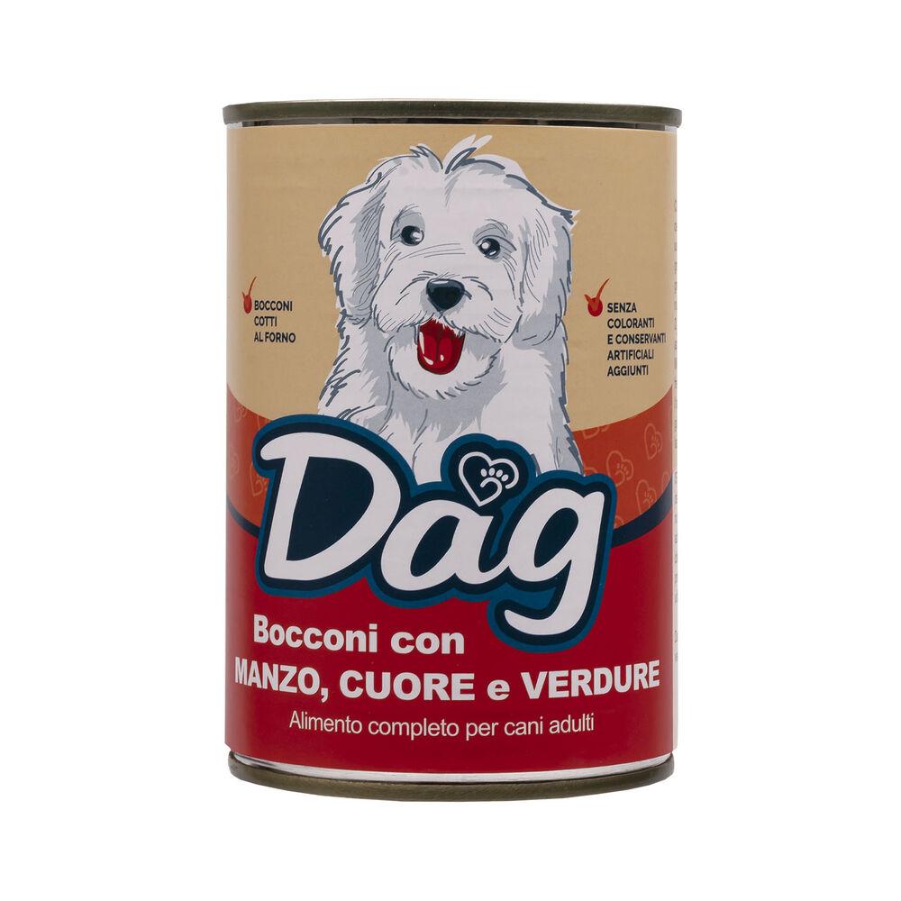Dag Dog Adult All Breeds Manzo cuore e verdure 415 gr 000126788