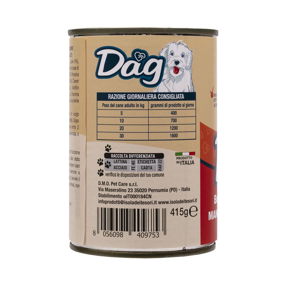 Dag Dog Adult All Breeds Manzo cuore e verdure 415 gr 000126788 ACQUISTA ORA