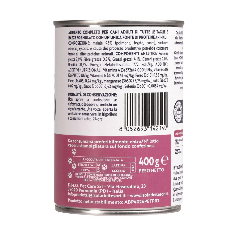 Monopro Dog Adult All breeds Maiale 400 gr 000126860 Ultimi due giorni