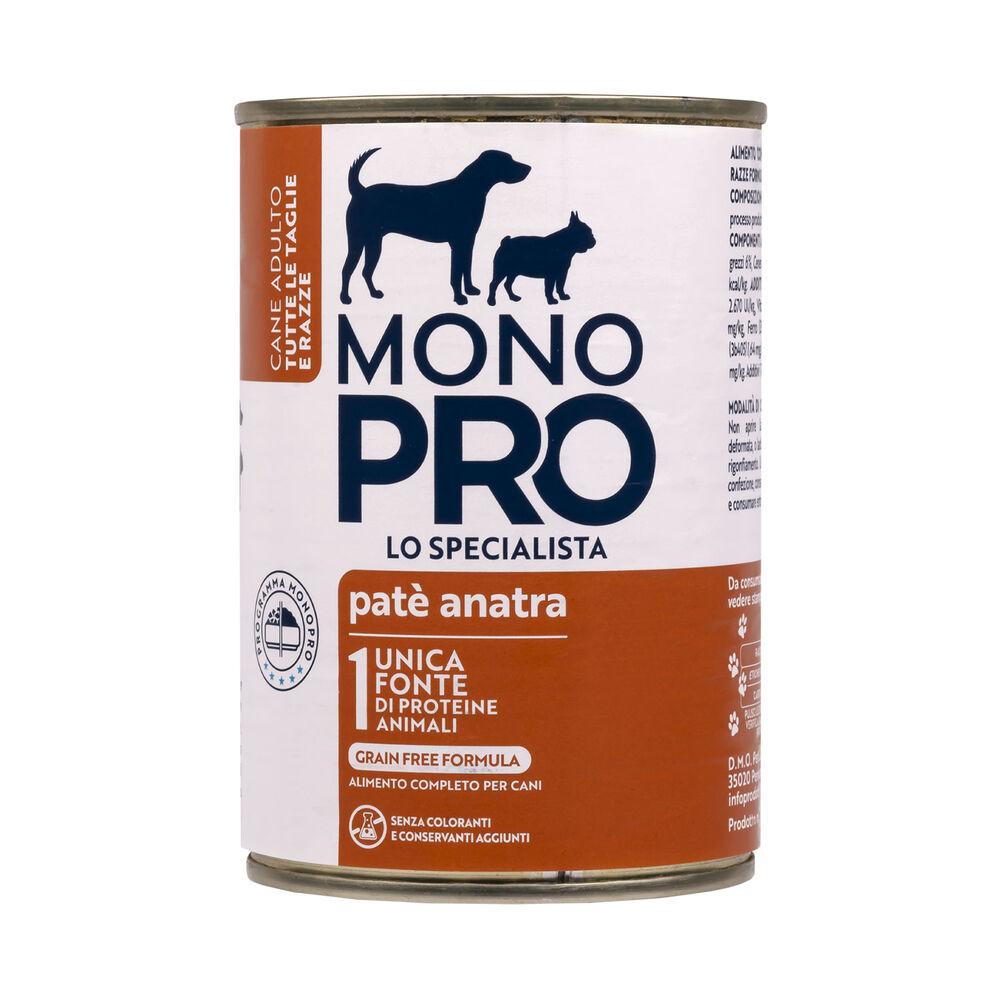 Monopro Dog All Breeds Paté Anatra 400gr 000126799