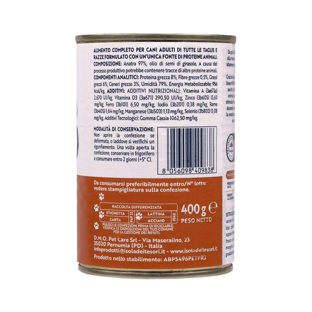 Monopro Dog All Breeds Paté Anatra 400gr 000126799 Only for today