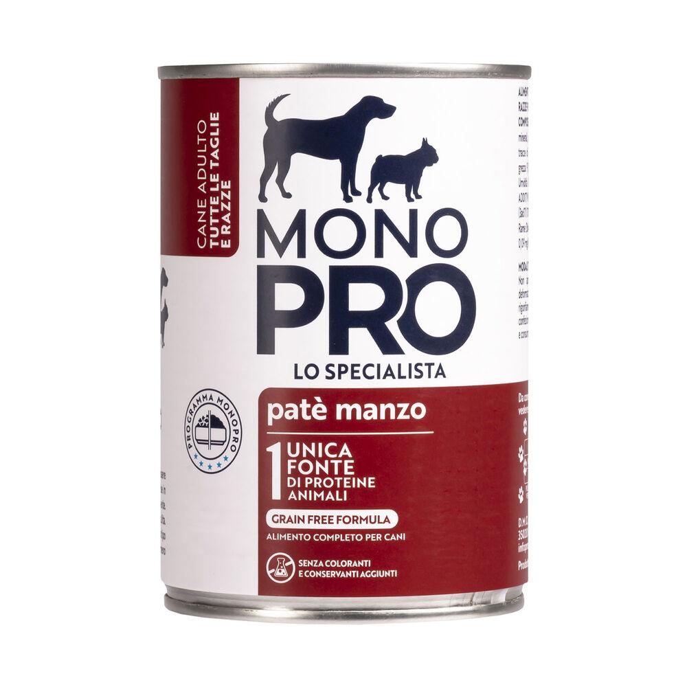 Monopro Dog Adult All breeds Manzo 400 gr 000126861 Discount Store per i nuovi prodotti