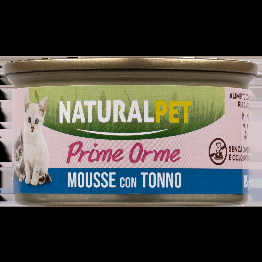 Naturalpet Kitten Prime Orme Mousse con Tonno 85 gr 000143685 Solo un giorno rimasto
