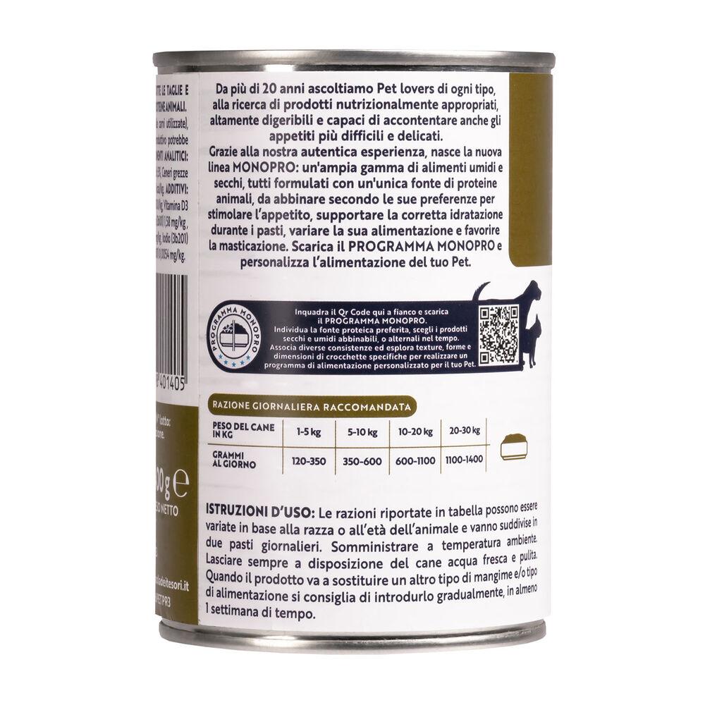 Monopro Dog Adult All Breeds Patè Tacchino 400 gr 000126816 Esporta salva